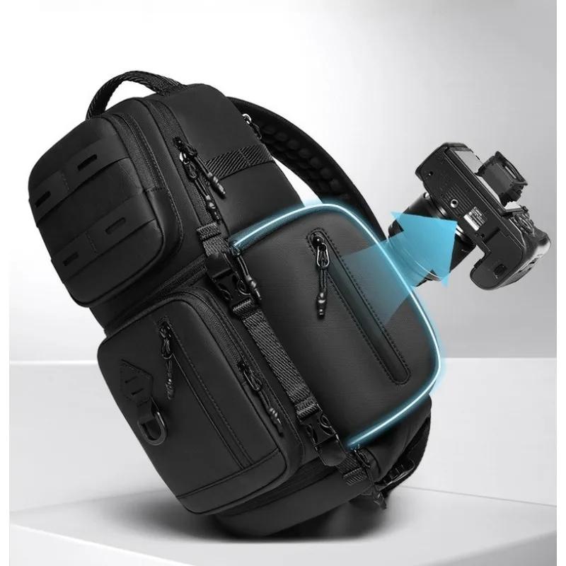 Sac à bandoulière tactique Compact pour appareil photo, sac à dos à une épaule pour photographe, Pac