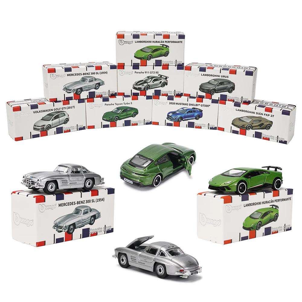 Bburago 1:64 GOLF GT 2017 2020 mustang shelby gt500 Collection de modèles de voiture enfants cadeau