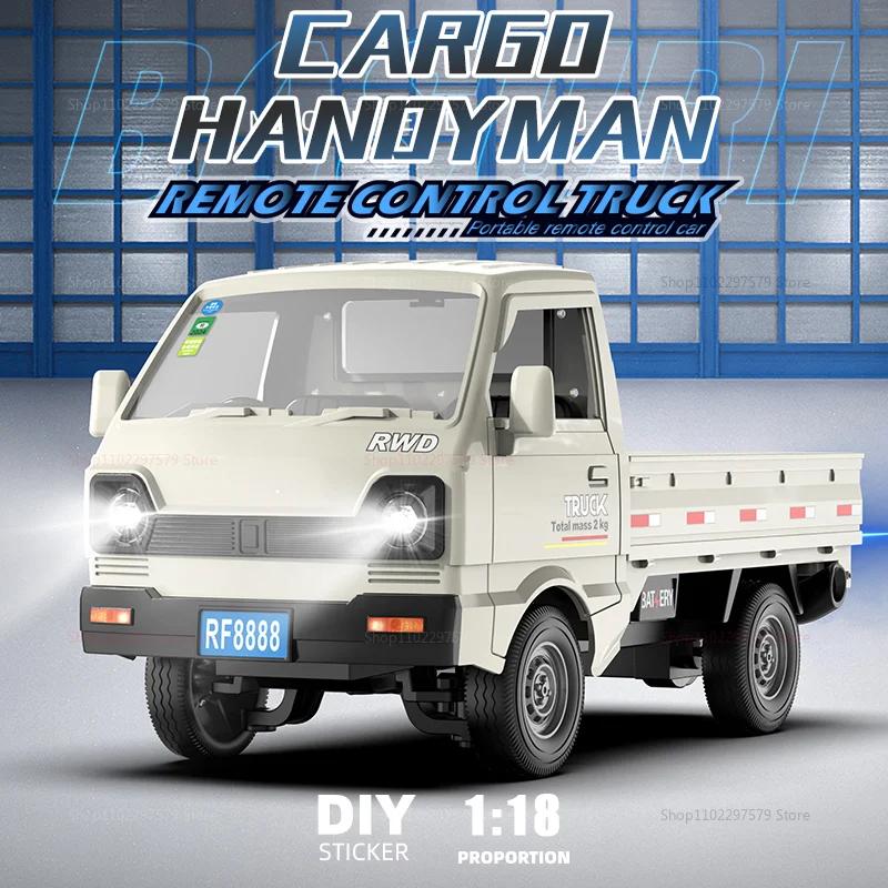 Voiture de course RC à dérive et à escalade 1:18, camion tout-terrain télécommandé avec lumières de