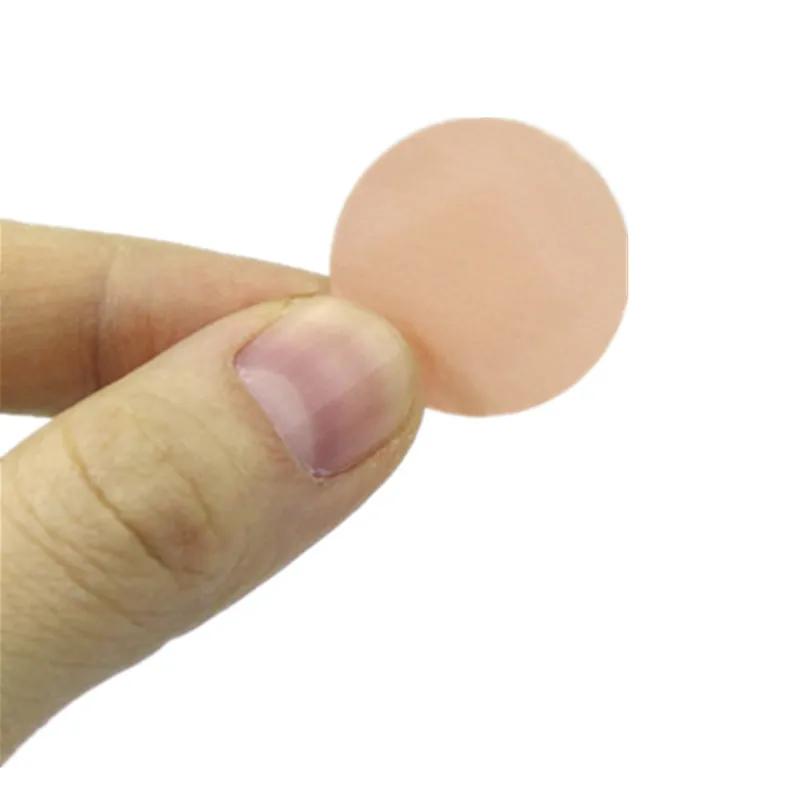 100 pièces/ensemble Mini bande ronde couleur de la peau pansement plâtre Patch respirant imperméable