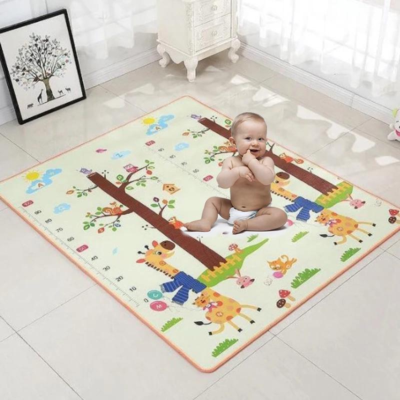 120*90 cm bébé tapis de jeu EPE activité salle de sport enfants ramper tapis bébé jeu tapis pour enf