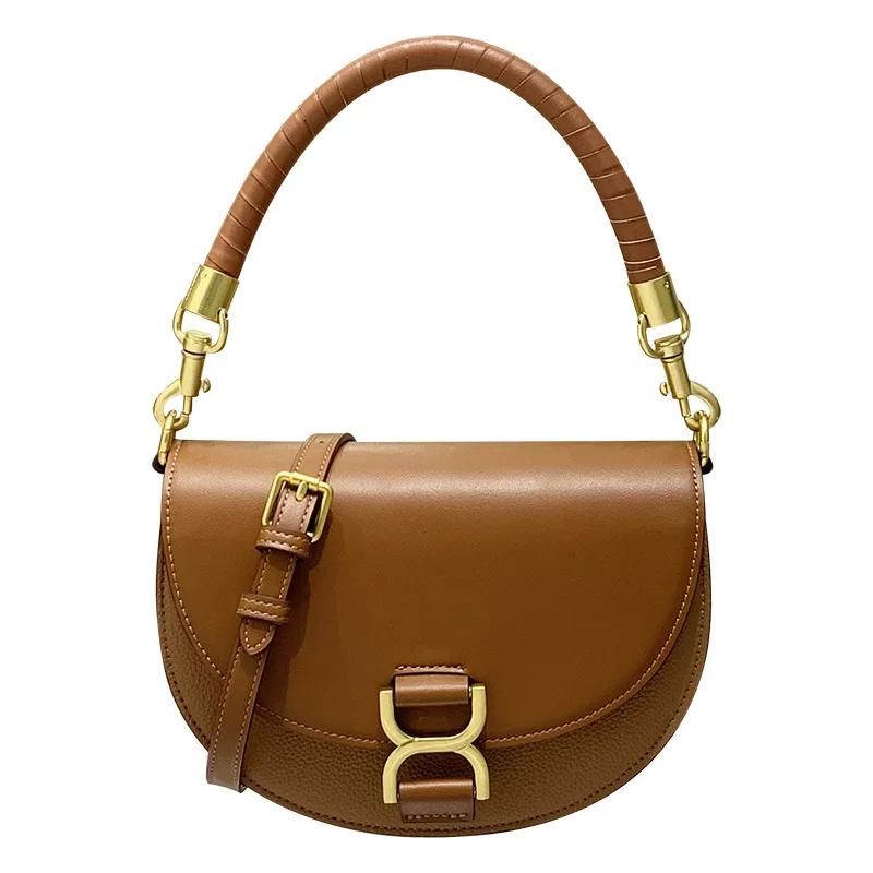 Sac à langer vintage unique pour femmes, sac à main de luxe à porter en bandoulière, sac fourre-tout