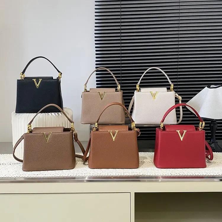 Sacs à langer en cuir vintage uniques de créateurs célèbres pour femmes, sacs à bandoulière élégants