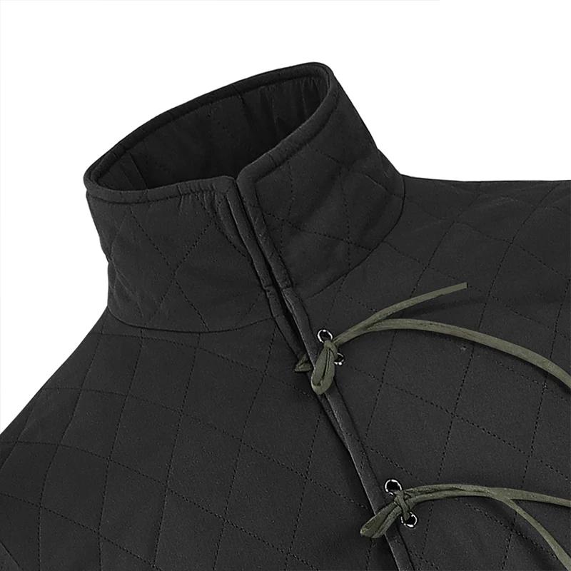 Hommes médiévaux épais rembourré Gambeson manteau Aketon complet 4/3 manches longueur veste armure C