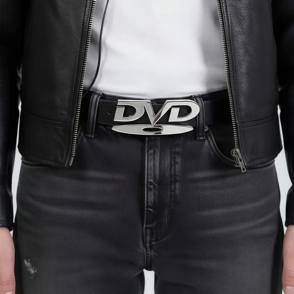 Ceinture unisexe à boucle au design nostalgique, polyvalente et tendance, pour femme, décontractée,
