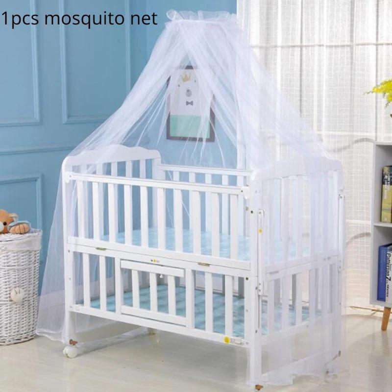 Moustiquaire de lit bébé en maille dôme suspendue pour l'été, anti-moustiques universelle pour nouve