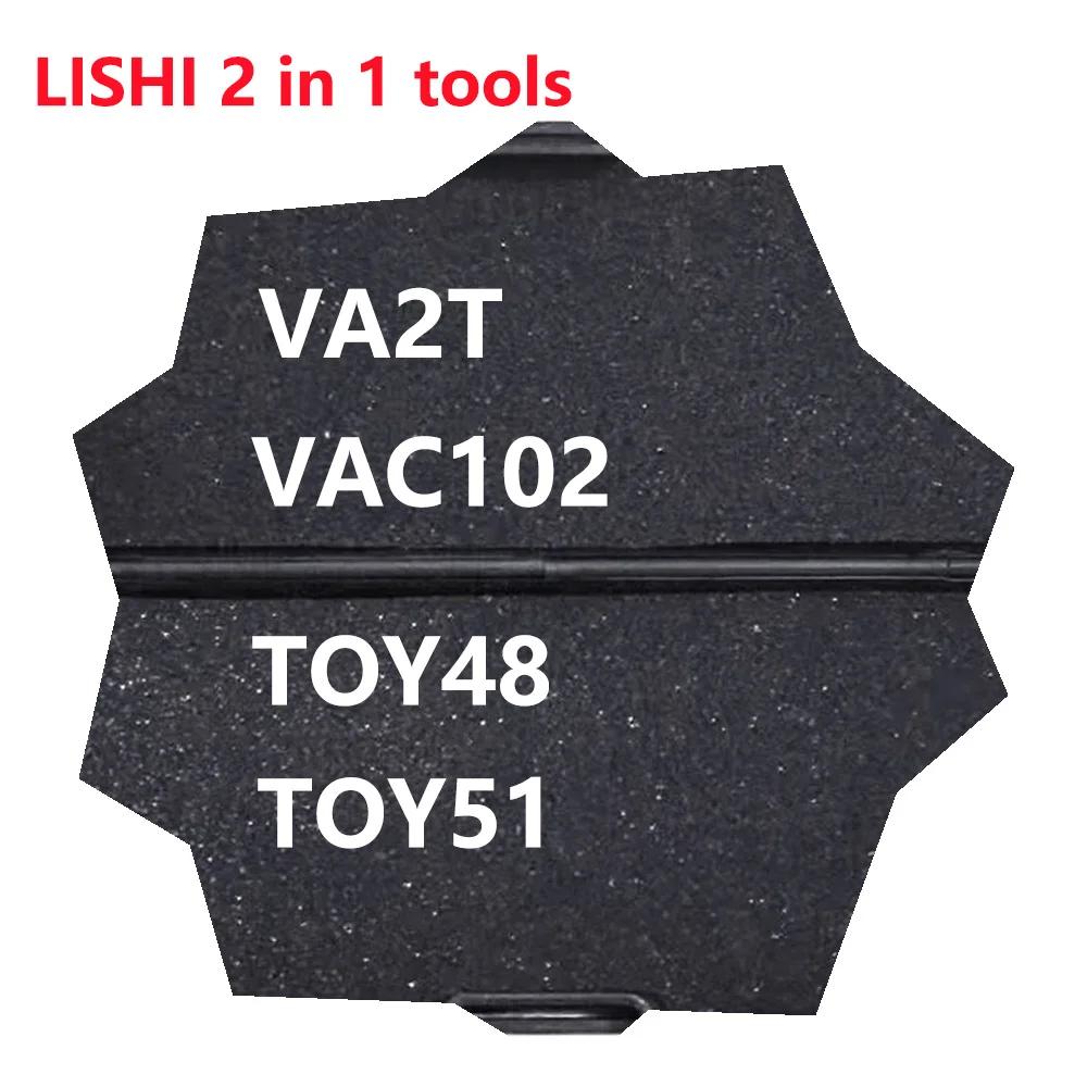 LISHI – outils 2 en 1 pour RENAULT, va2 t VAC102, TOY48, TOY51