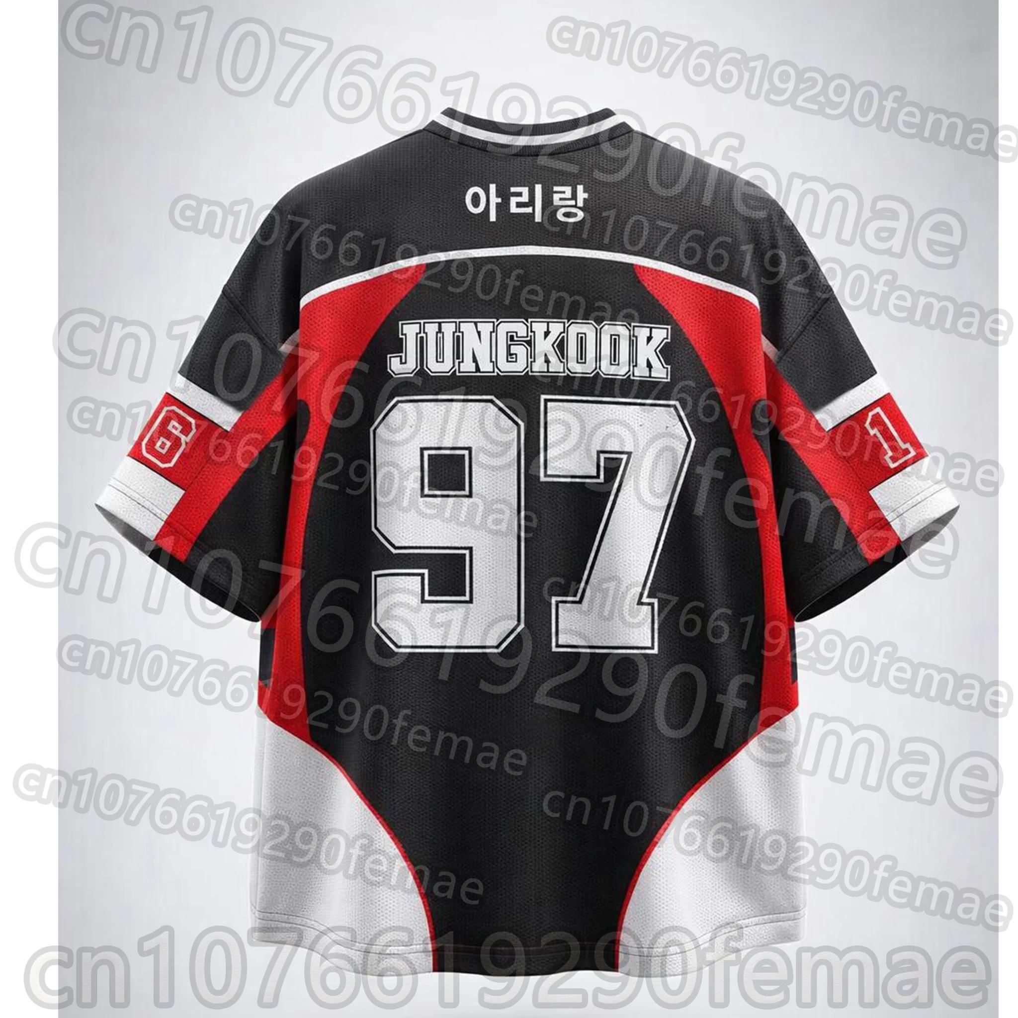 Marchandises KPOP tendance Été 2026 J-HOPE Boy Band # T-shirt 94 style idole coréenne, maillot de sp
