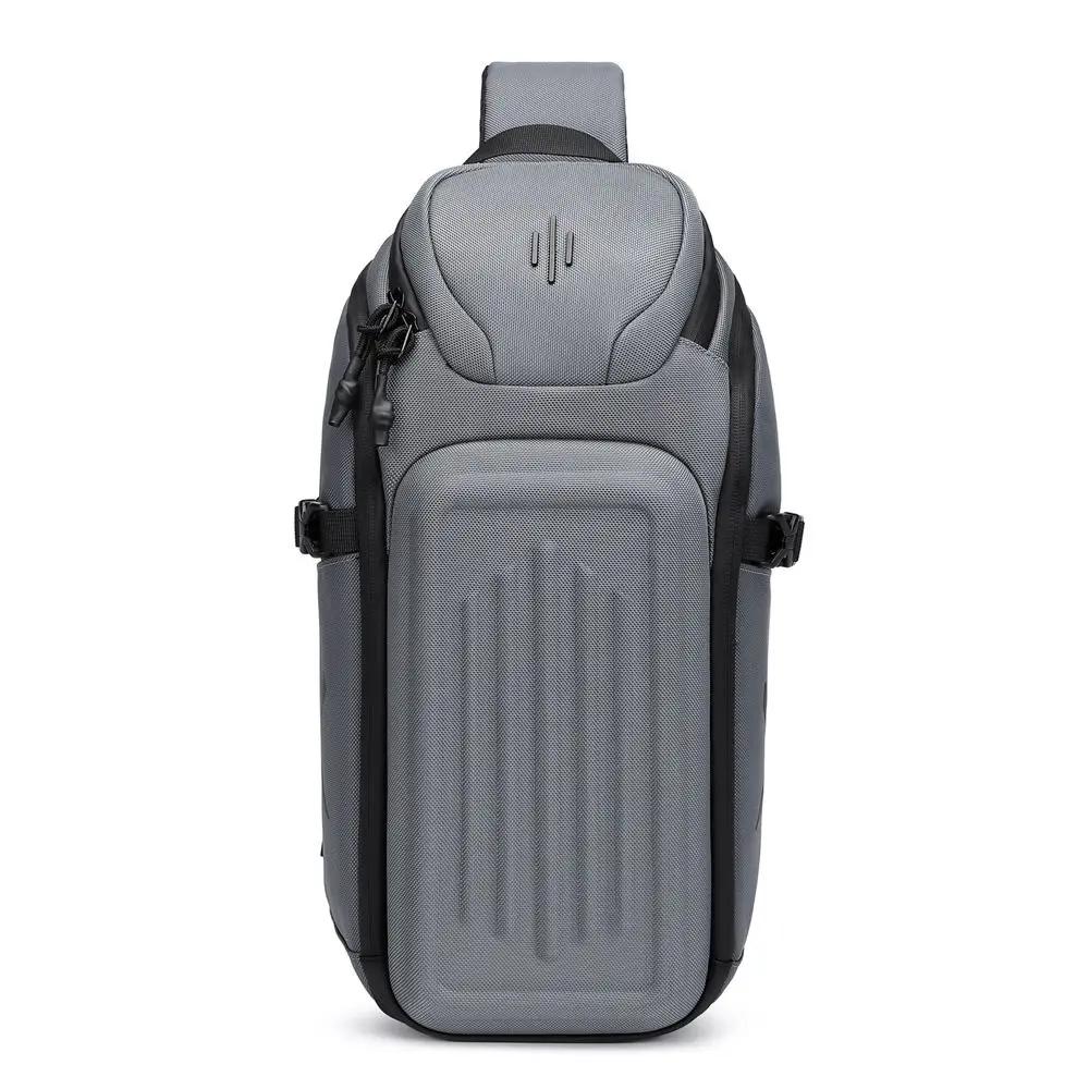 OZUKO-sacs de messager pour hommes, sac de poitrine antivol de bonne qualité, sac à bandoulière mult