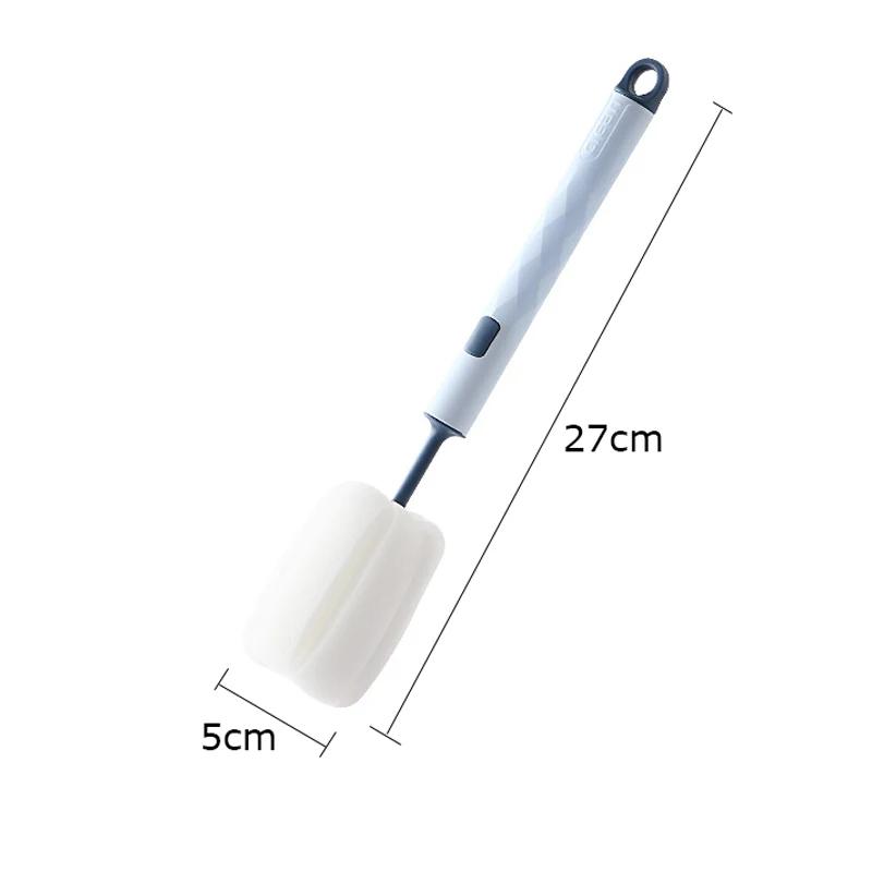 Brosse à biberon, Rotation à 360 degrés, sucette pour bébé, ensemble de brosses de nettoyage de mame