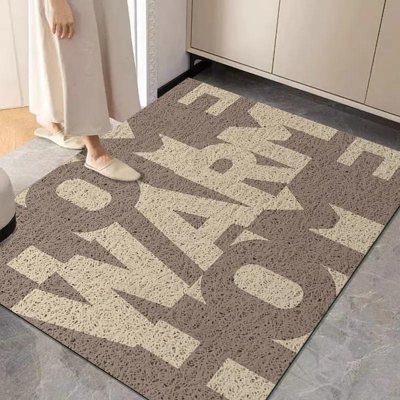 Fil de porte d'entrée pour tapis entier domestique, anti-poussière, virus du sol du cercle, virus de