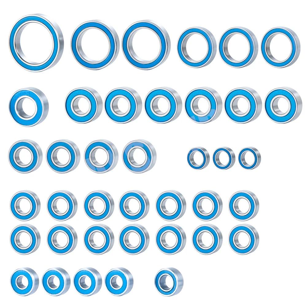 AXSPEED – Kit de roulements scellés bleus, axe de moyeu de roue, pour TRX-4 TRX4 Bronco 1/10 RC, piè