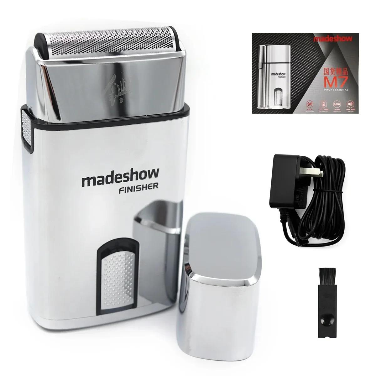Nouveau Madeshow M7 métal rasoir électrique 8000 tr/min lame de lévitation magnétique professionnell