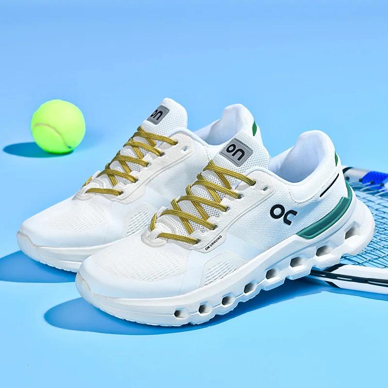 Chaussures de course ultralégères d'été pour hommes, baskets décontractées respirantes à plateforme,