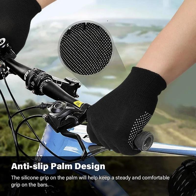 Gants antidérapants en Nylon pour écran tactile pour hommes et femmes, pour l'été, l'équitation en p