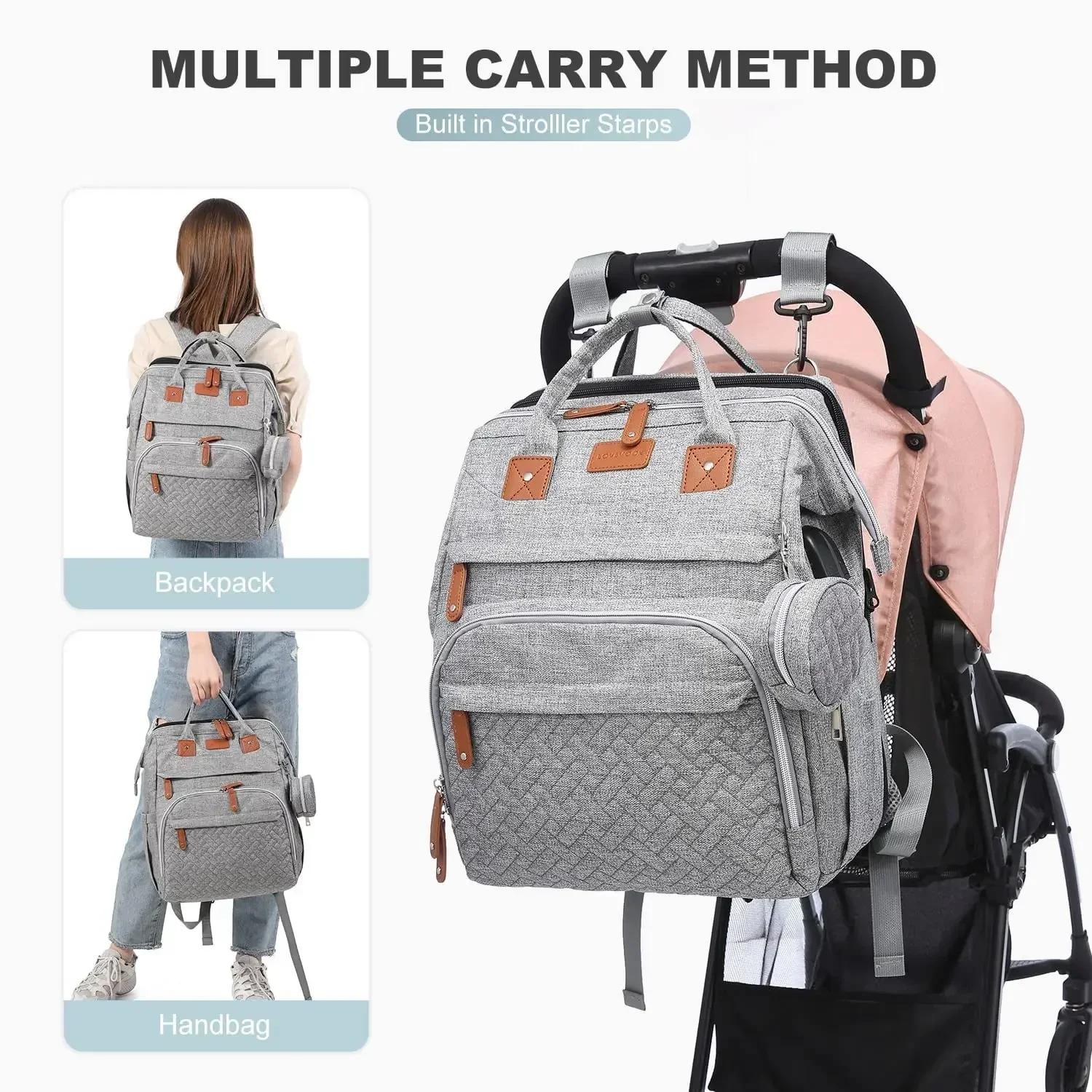 Nouveaux sacs à langer pour bébé, Station à langer Portable pour lit de bébé, couffin de voyage, ber