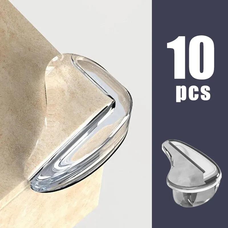 Protecteurs d'angle de meubles de Table basse Anti-collision transparents, doublure d'angle douce po