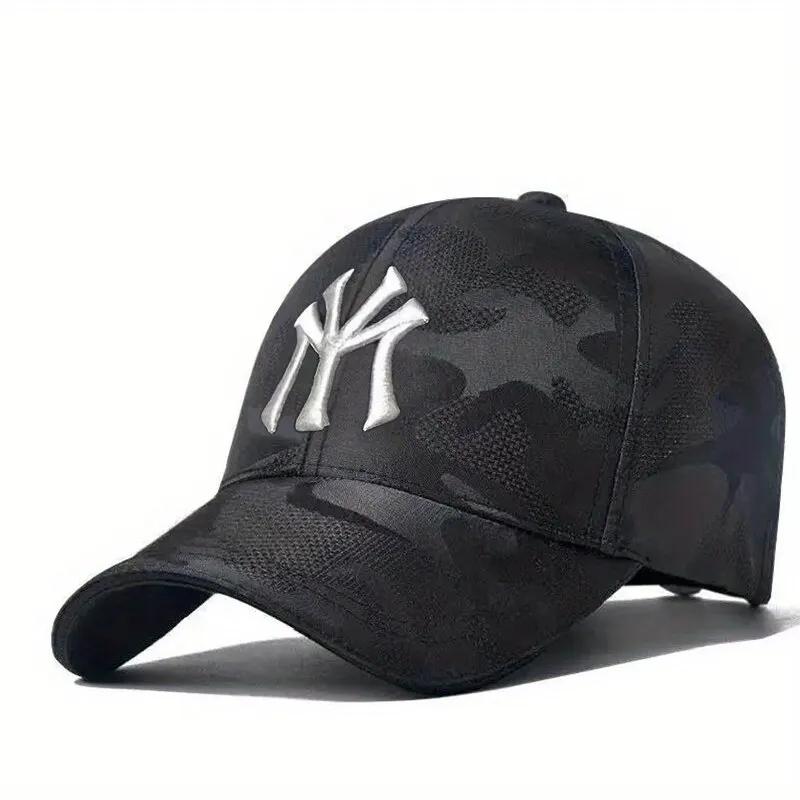 Chapeaux de baseball CamSolomon avec broderie de lettres, chapeaux décontractés réglables, chapeau d