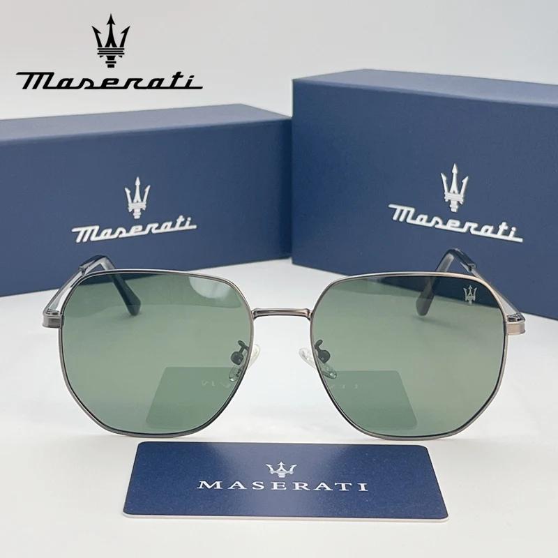 MASERATI lunettes de soleil haut de gamme élégant carré lunettes de soleil polarisées conduite lunet