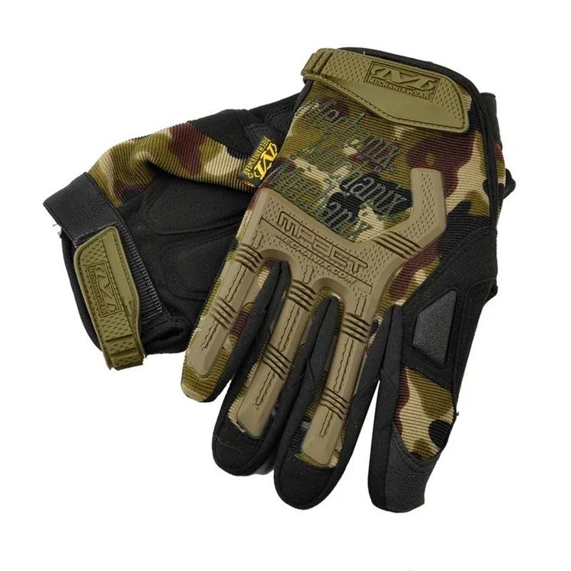 Tactiques militaires gants de doigt complet écran tactile de doigt complet Sports de plein air vélo