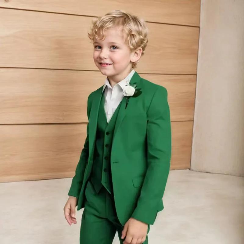 Ensemble de Costume pour garçons à la mode pour Costume de fête de mariage 3 pièces ensemble de Cost