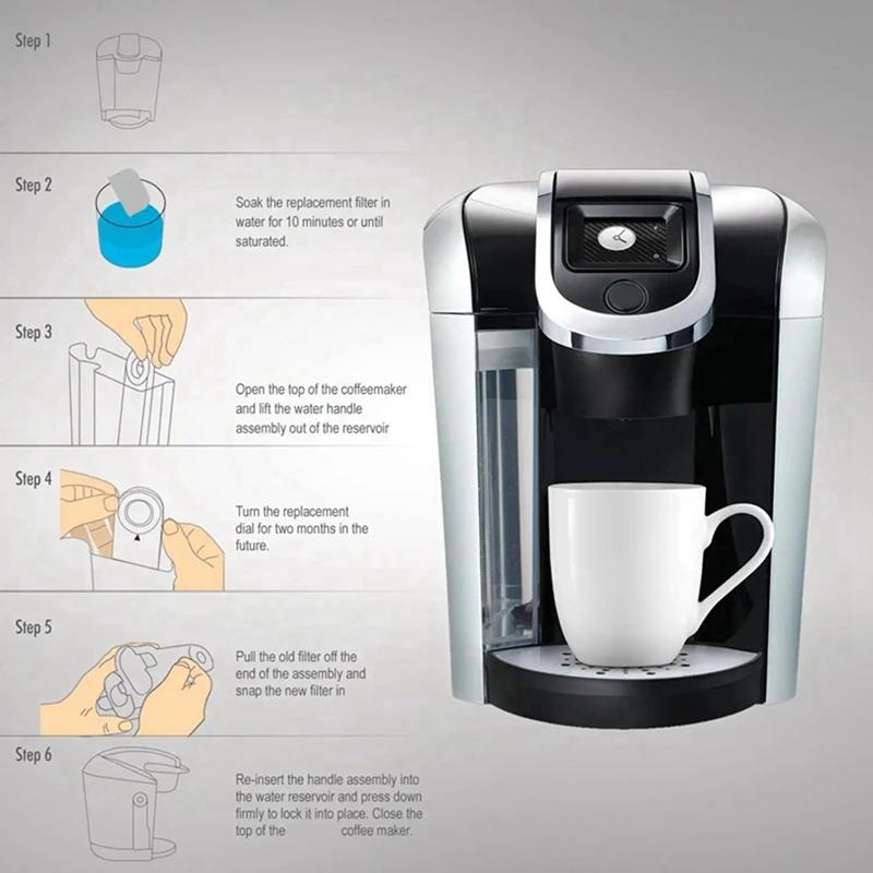 Kit d'accessoires pour filtre à eau pour machine à expresso Breville, livre de charbon de bois, comp