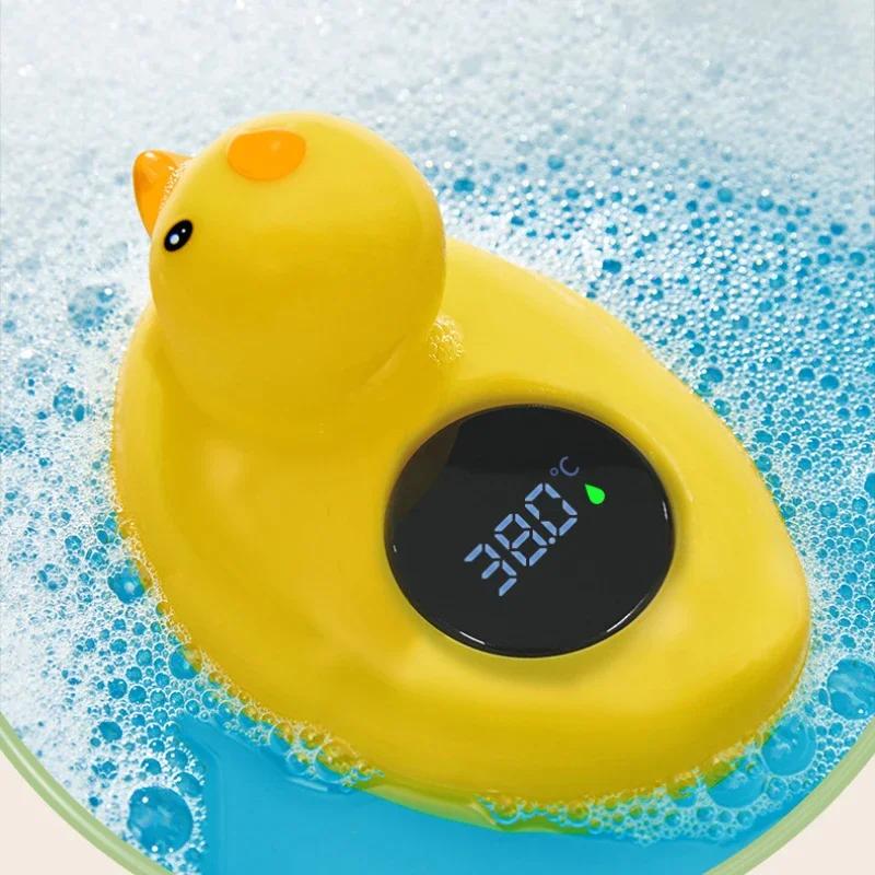 Petit canard jaune thermomètre bébé baignoire douche thermomètre à eau bébé capteur de température s