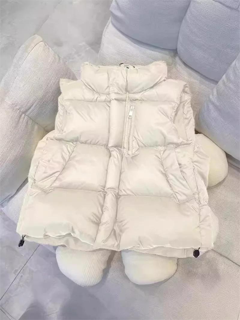 Veste en Duvet pour Garçon et Fille, Gilet Épais, en Coton, pour Adolescent de 4 à 12 ans, Nouvelle
