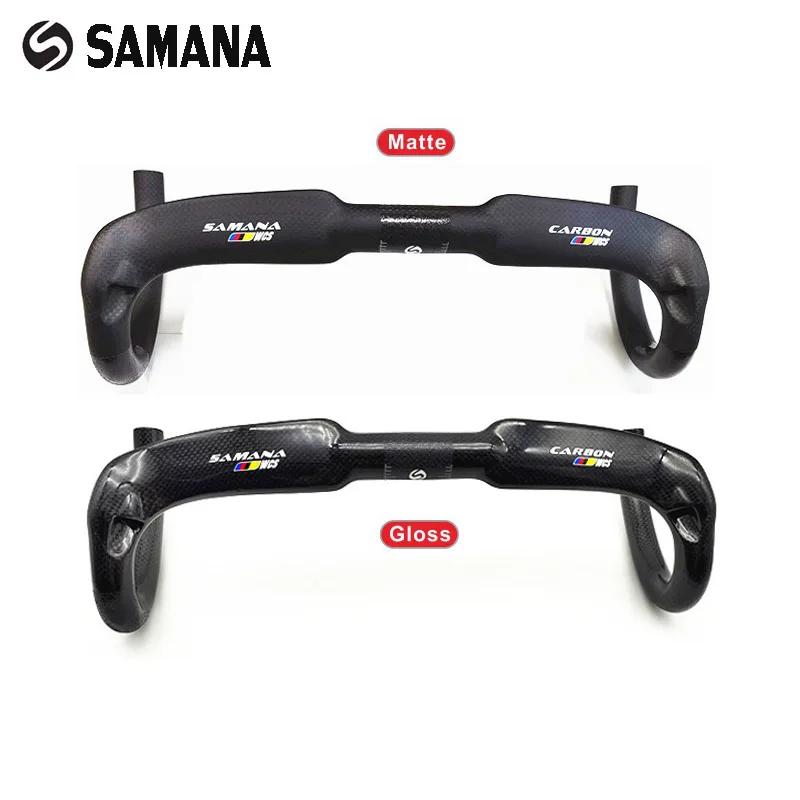 SAMANA WCS vélo de route plier guidon en fibre de carbone cassé vent course route guidon ultraléger