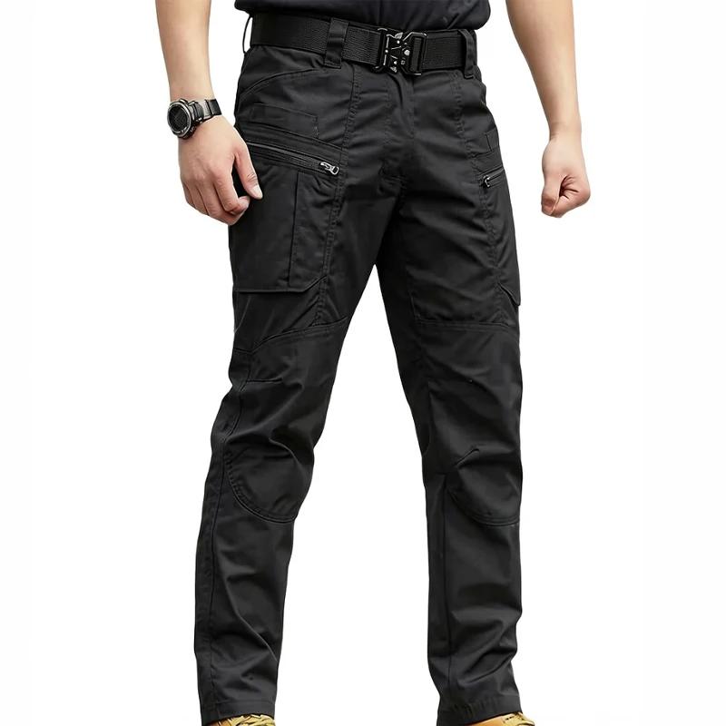 Pantalon cargo tactique Softshell pour hommes, pantalon de combat élastique, pour randonnée, Camping