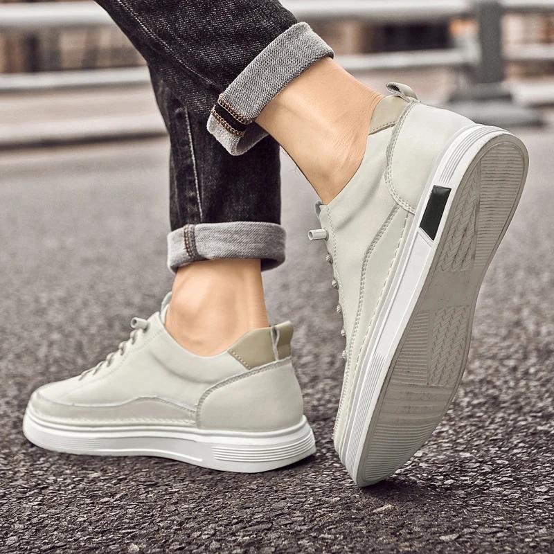 Homme ascenseur baskets hommes Booster chaussures ascenseur hauteur augmenter semelle intérieure 5cm