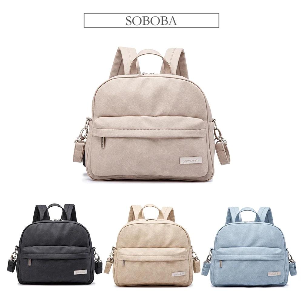 Soboba-Sac à Dos à Couches pour les Soins de Bébé, Accessoire Imperméable, Multifonction, Couleur Un