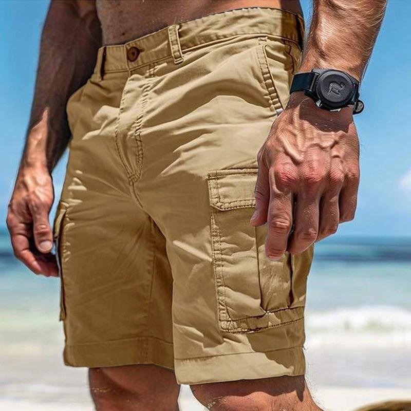 Pantalon de travail tactique pour homme - Shorts d'extérieur multi-poches de haute qualité, adaptés