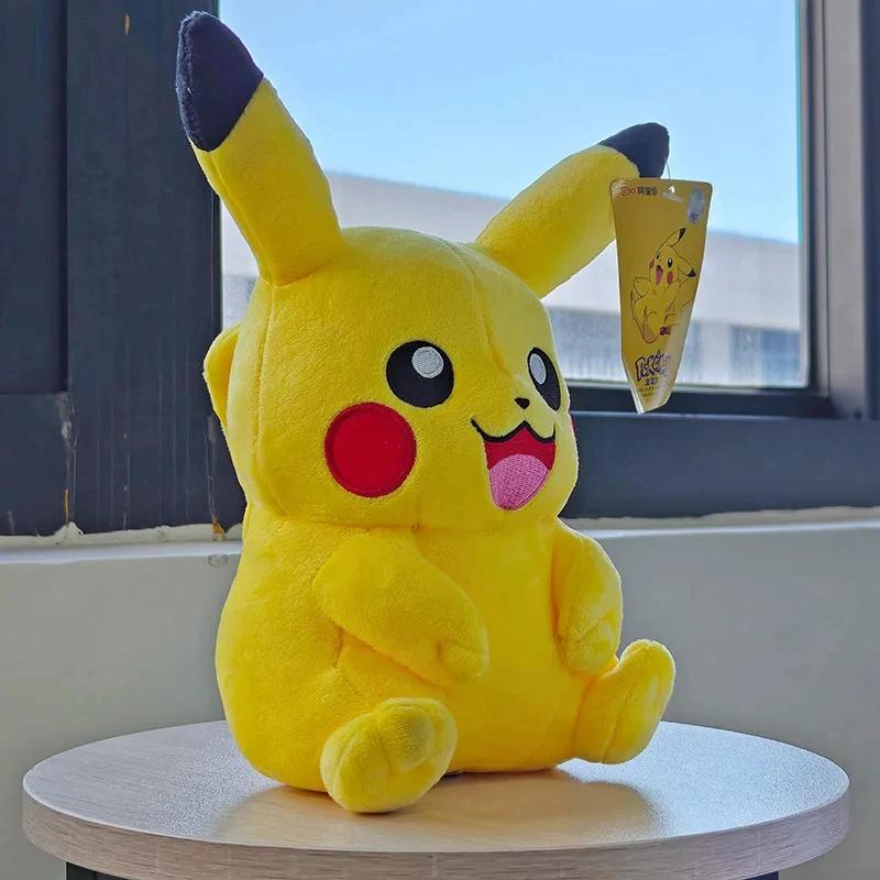 Pokemon Kawaii Pikachu mignon jouets en peluche de haute qualité Anime jeter oreiller anniversaire c