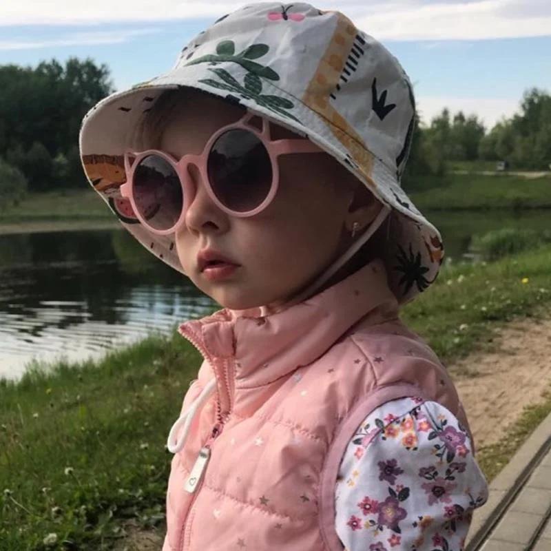 Été Panama bébé filles chapeau automne dessin animé garçons pêcheur chapeau bébé chapeau de soleil e