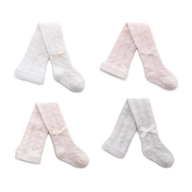 Collants d'été en maille fine pour bébés garçons et filles de 0 à 8 ans, collants en coton doux pour