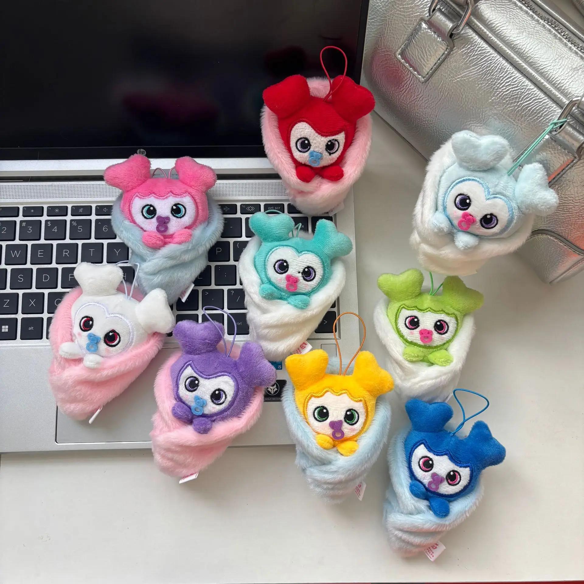 Poupée en peluche sucette adorable Park Jihyo Hirai Momo Sun Chaeyoung Momo, cadeau pour ami, autour