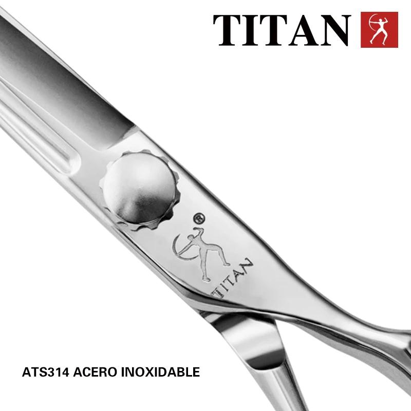 Titan barbier cheveux ATS314 japon acier professionnel tondeuses à cheveux ciseaux pour stylistes et