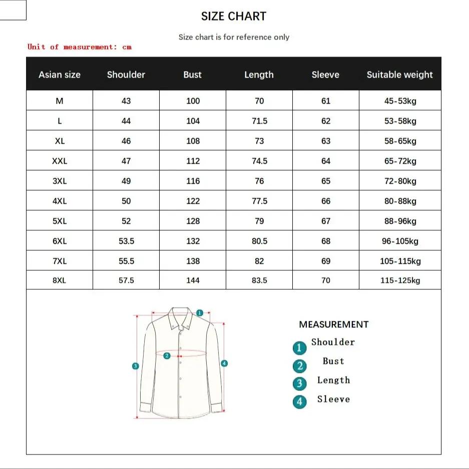 Chemise d'affaires à manches longues pour hommes, grande taille, couleur unie, mode classique, basiq
