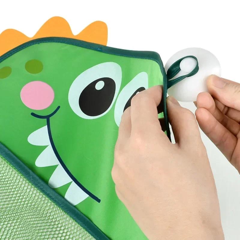 Filet de rangement pour jouets, jouet de douche pour bébé, mignon canard grenouille, sac de rangemen