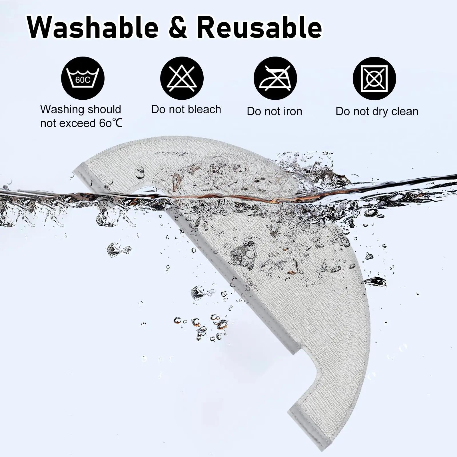 Chiffon de vadrouille pour aspirateur Robot Xiaomi X10, pour Dreame Z10 Pro, lingettes, chiffons, pi