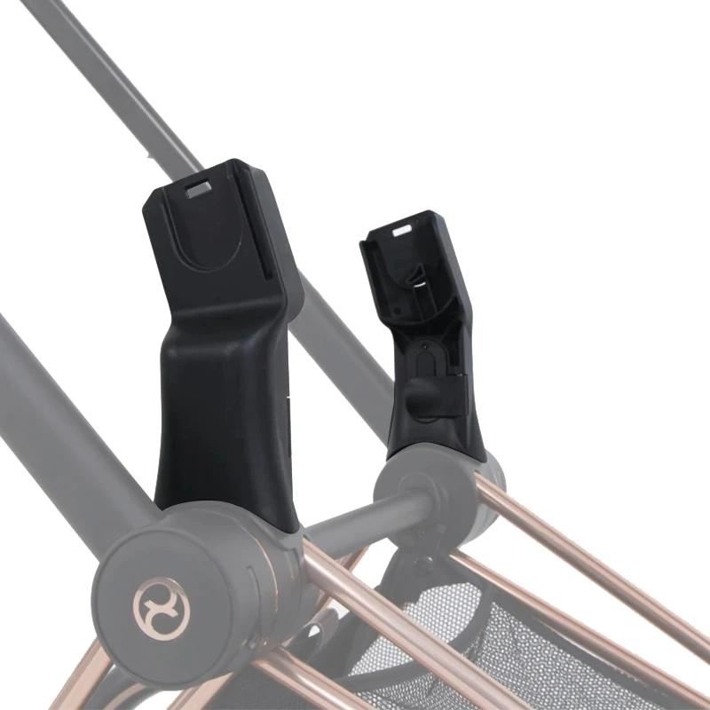Adaptateur pour poussette pour Cybex Priam 3/4 JSW et siège auto Aton Cloud Q/Z Maxi-Cosi, convertis