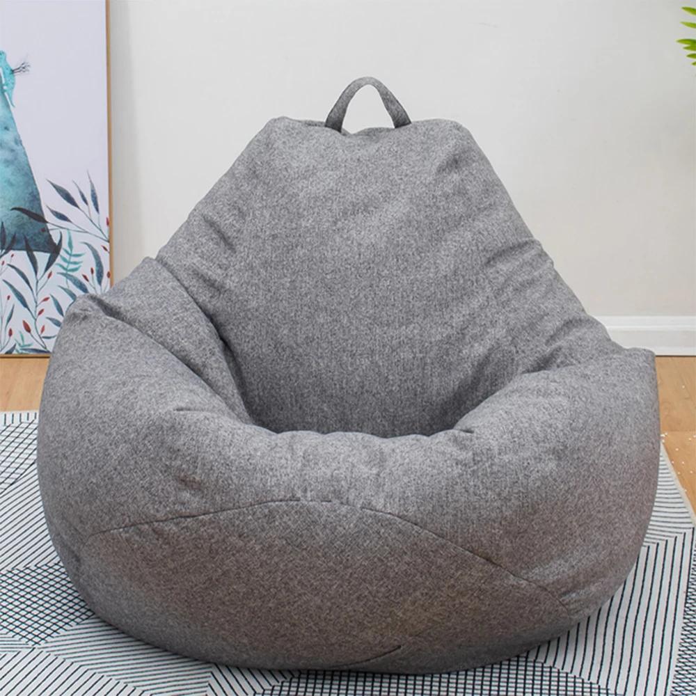 Grand pouf paresseux siège chaise housse de canapé canapé doux moelleux respirant adulte enfant Tata