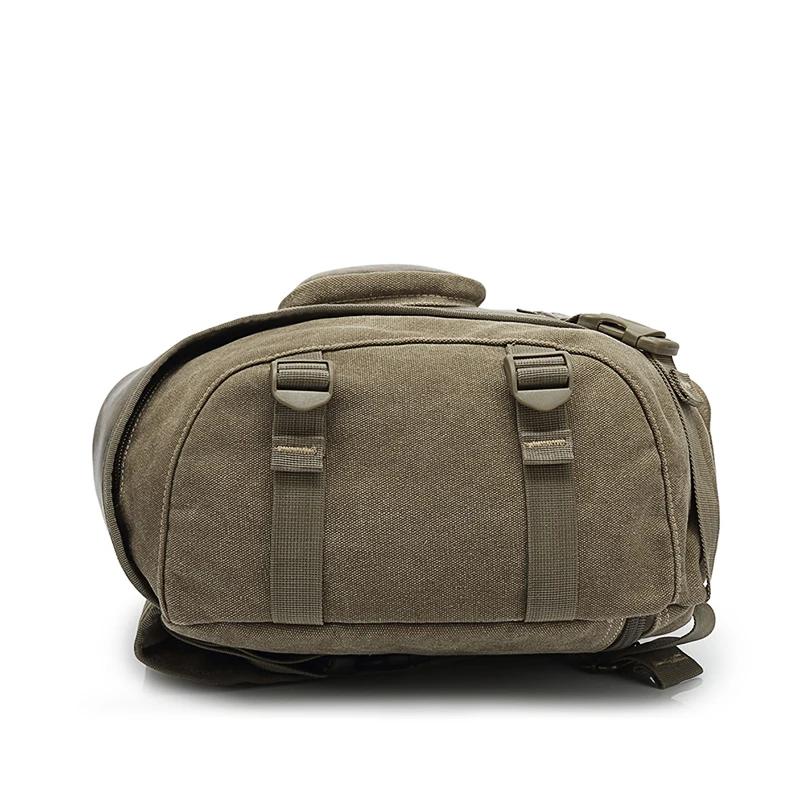 Sac de poitrine en toile imperméable pour hommes, sac à bandoulière Messenger, voyage décontracté, h