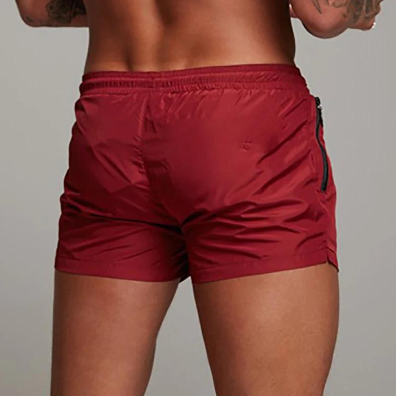 Maillot de bain pour hommes, short de bain, été, décontracté, plage, séchage rapide, course à pied,