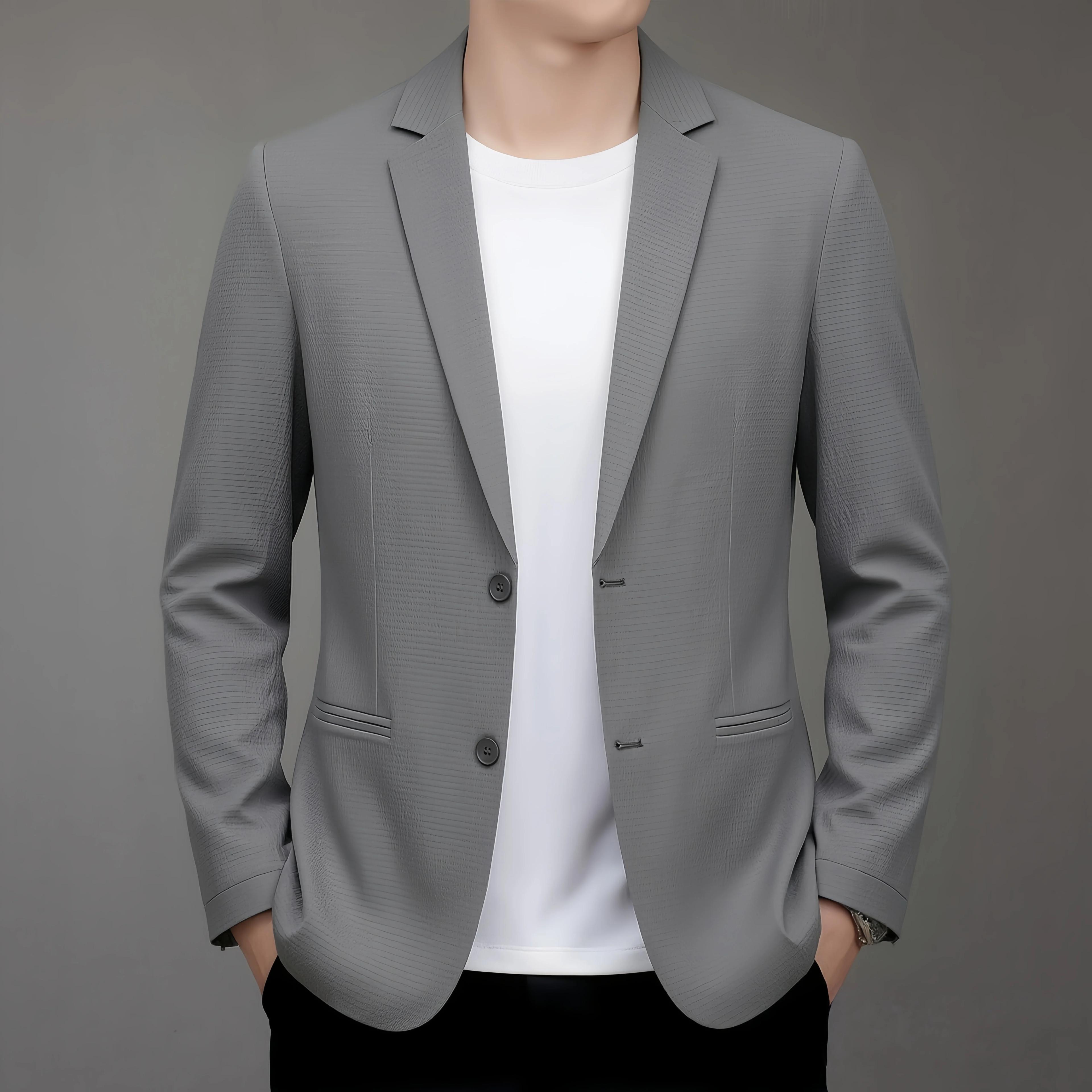 Costume léger de style coréen pour homme, mode printemps-été, décontracté, protection solaire, résis