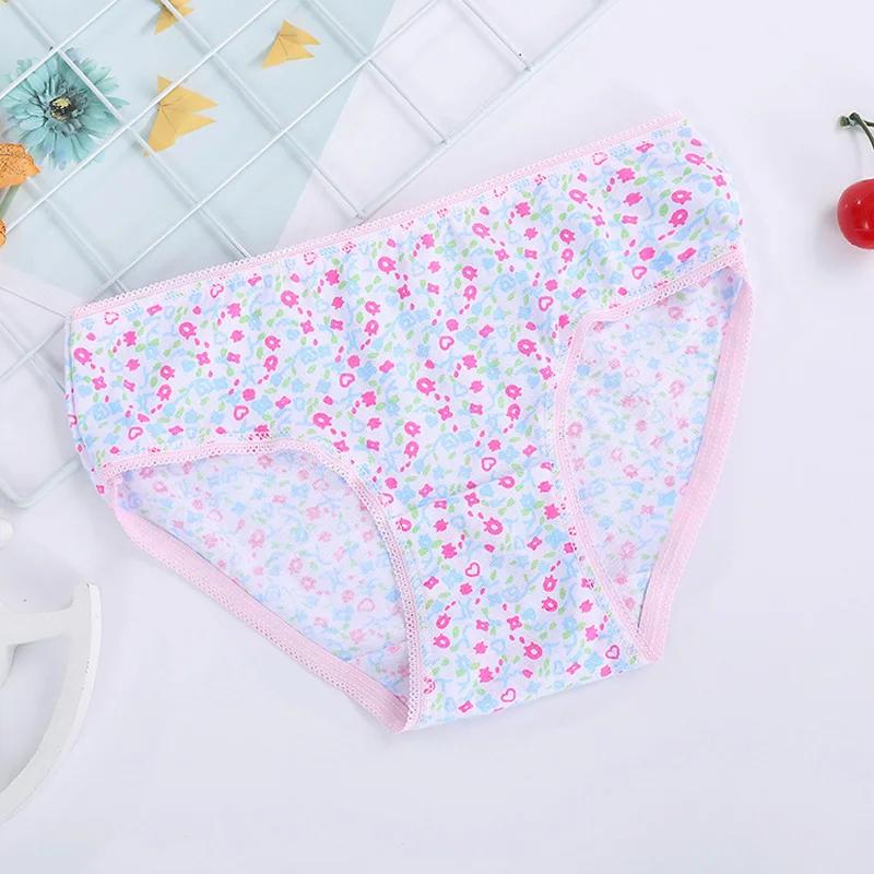 1/3/6/12 pièces 100% coton culottes ensembles filles enfants slips courts sous-vêtements pour enfant