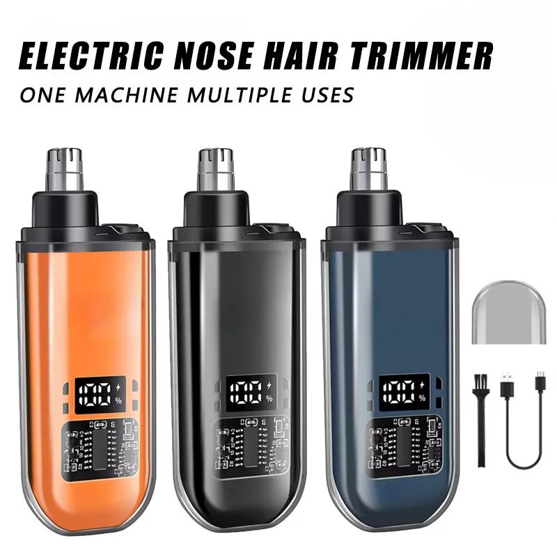 Tondeuse électrique pour le nez, Rechargeable, multi-cinétique, unisexe, automatique, lavable, appar