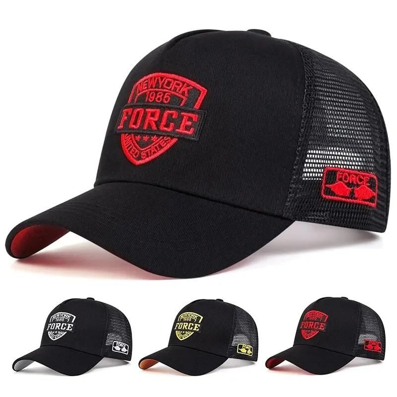 Casquette de Baseball en maille pour hommes et femmes, chapeau de Sport de plein air avec lettres, u