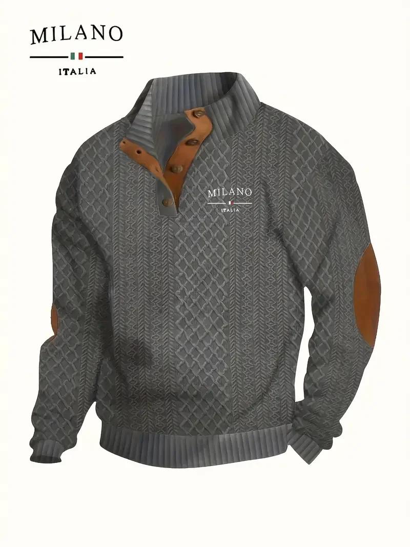 Le nouveau sweat à capuche à col montant tendance 2025 est à la mode et populaire, confortable pour